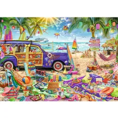 Puzzle tropicale da 2000 pezzi - Trefl immagine 2