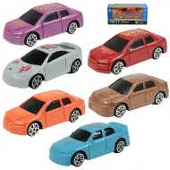 QHT Collezione Auto: Set di auto da corsa in metallo in diverse varianti 1 pezzo 1/64