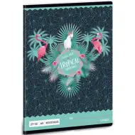 Quaderno a quadretti Pink Flamingo 32 pagine formato A/5