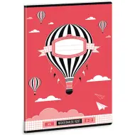 Quaderno a quadretti con mongolfiera A/4 87-32