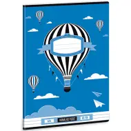 Quaderno a righe A/4 81-32 con mongolfiere