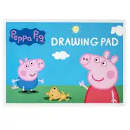 Quaderno creativo da colorare con schizzi di Peppa Pig formato A/5