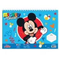 Quaderno creativo da colorare di Topolino con modelli e adesivi in diverse varianti