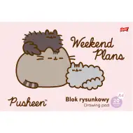 Quaderno da disegno Pusheen, formato A4, 20 fogli
