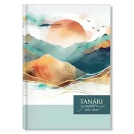 Quaderno dellinsegnante copertina in carta A/5 2025-2026 - Tramonto