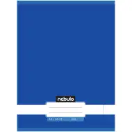 Quaderno pinzato liscio colore blu oceano 80-32 A/4