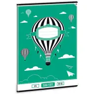 Quaderno semplice con mongolfiera A/4 80-32