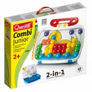 Quercetti: 2 in 1 Junior set di chiodini con lavagna da disegno