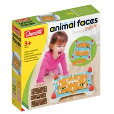 Quercetti: Crea un volto animale puzzle immagine 3