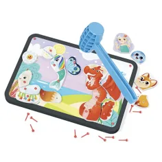 Quercetti: Gioco creativo Tap Tap con animali immagine 2