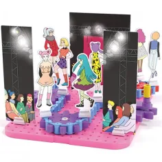 Quercetti: Gioco di sfilata di moda per bambini immagine 5