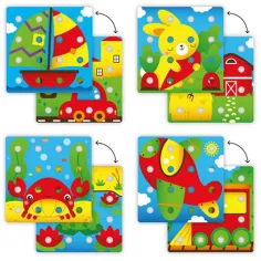 Quercetti: Jumbo Pötyi 2 in 1 set da 20 pezzi immagine 4