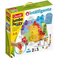 Quercetti: Jumbo Pötyi 2 in 1 set da 45 pezzi