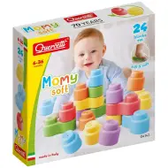 Quercetti: Momy Soft set di 24 mattoncini morbidi da costruzione