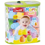 Quercetti: Momy Soft set di 32 mattoncini morbidi