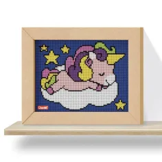 Quercetti: Pixel Art 4 Kawaii Unicorno pirottini immagine 2