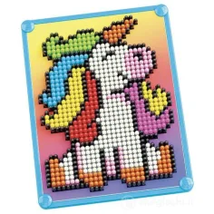 Quercetti: Pixel Art Unicorno pégs immagine 2