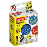 Quercetti: Pixel Art ricarica di pioli blu da 4mm, confezione da 1000 pezzi.