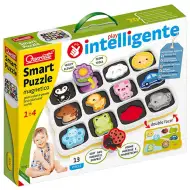 Quercetti: Puzzle magnetico Smart Prime parole e colori