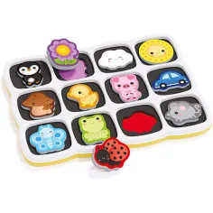Quercetti: Puzzle magnetico Smart Prime parole e colori immagine 2
