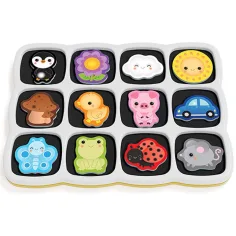 Quercetti: Puzzle magnetico Smart Prime parole e colori immagine 4