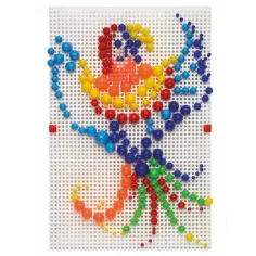 Quercetti: Set di chiodini con cavallini - 300 pezzi immagine 3