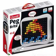 Quercetti: Set di cristalli luminosi Peg Brite da 122 pezzi