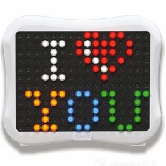 Quercetti: Set di cristalli luminosi Peg Brite da 122 pezzi immagine 2