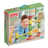 Quercetti: Set di gioco pista per biglie Play Bio Migoga Junior