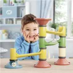 Quercetti: Set di gioco pista per biglie Play Bio Migoga Junior immagine 3