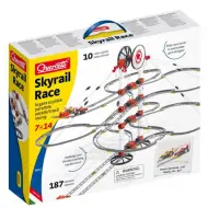 Quercetti: Set di gioco pista per biglie Skyrail