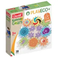 Quercetti: Set di ingranaggi Play Eco Kaleido 38 pezzi