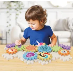 Quercetti: Set di ingranaggi Play Eco Kaleido 38 pezzi immagine 2