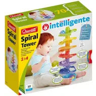 Quercetti: Set di pista per biglie Spiral Tower da 10 pezzi