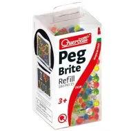 Quercetti: Set di ricarica Peg Brite cristallo luminoso 180 pezzi