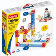Quercetti: Set pista per biglie Cuboga da 78 pezzi
