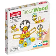 Quercetti: Techo Forme e figure gioco di costruzione in legno