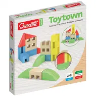 Quercetti: ToyTown Premium gioco di costruzione in legno da 22 pezzi