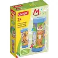 Quercetti: Tubo Mix &amp; Match animali puzzle rotante a cilindro