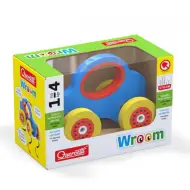 Quercetti: Wroom auto in legno di colore blu