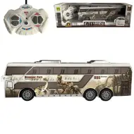 RC Autobus Jurassic City con telecomando e luci 27MHz scala 1/32 25cm