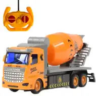 RC Betoniera telecomandata camion da cantiere con luci 1/48 27MHz 20cm