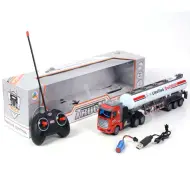 RC Camion cisterna telecomandato con luci 1/48