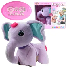 RC Cute Pet: Elefante di peluche interattivo telecomandato con accessori 2.4GHz 40cm immagine 2