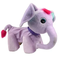 RC Cute Pet: Elefante di peluche interattivo telecomandato con accessori 2.4GHz 40cm immagine 4