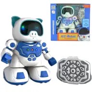 RC Maialino robot interattivo danzante con telecomando, effetti luminosi e sonori, 20 cm
