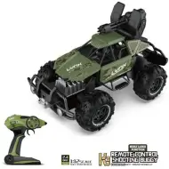 RC buggy militare fuoristrada Lynx telecomandato 2,4GHz in scala 1:12 colore verde