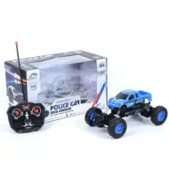 RC fuoristrada crawler della polizia telecomandato 1/18