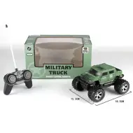 RC fuoristrada militare Hummer telecomandato con luci 1/24