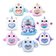 Rainbocorns Eggzania uovo sorpresa con peluche interattivo - amici invernali immagine 4